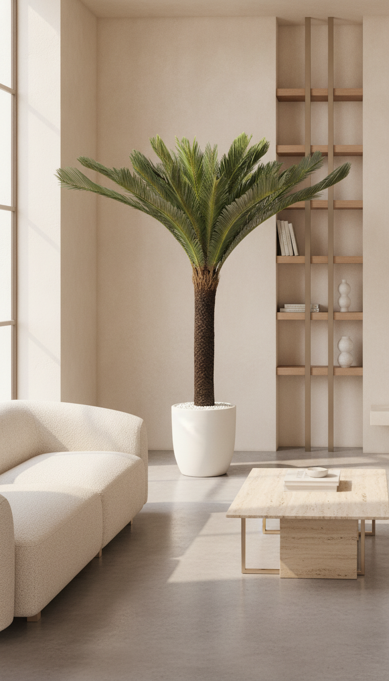 Artificial Cycas Palm Statement Tree - 7 Feet