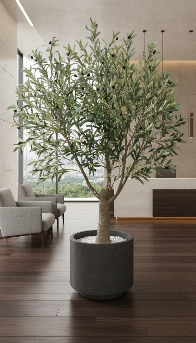 Artificial Olive Tree 6 Feet